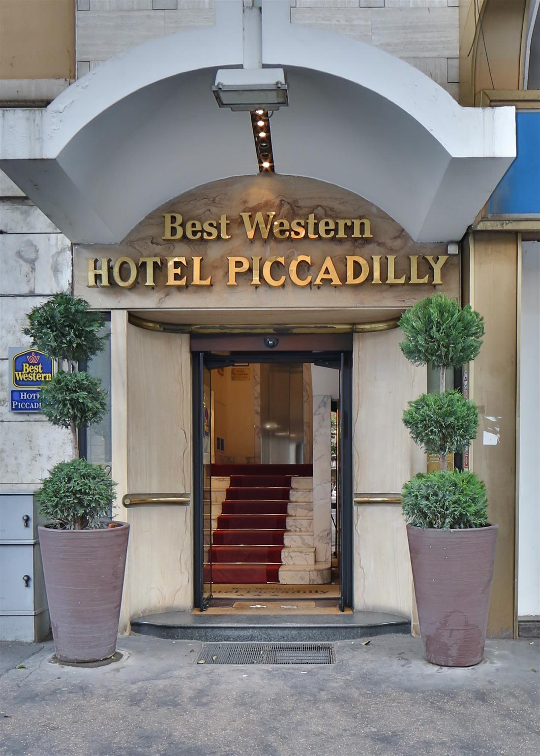 Best Western Hotel Piccadilly Rom Exteriör bild