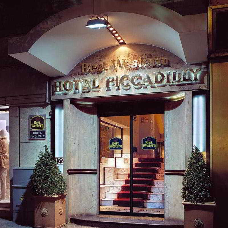 Best Western Hotel Piccadilly Rom Exteriör bild