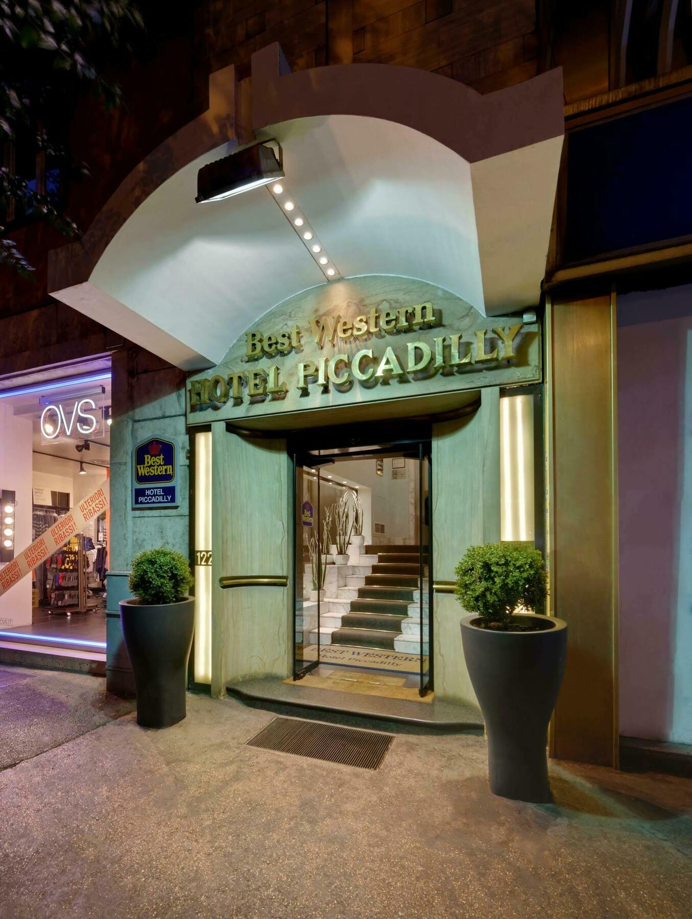 Best Western Hotel Piccadilly Rom Exteriör bild